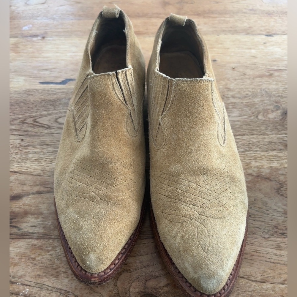 Women's Tan Suede Shoes